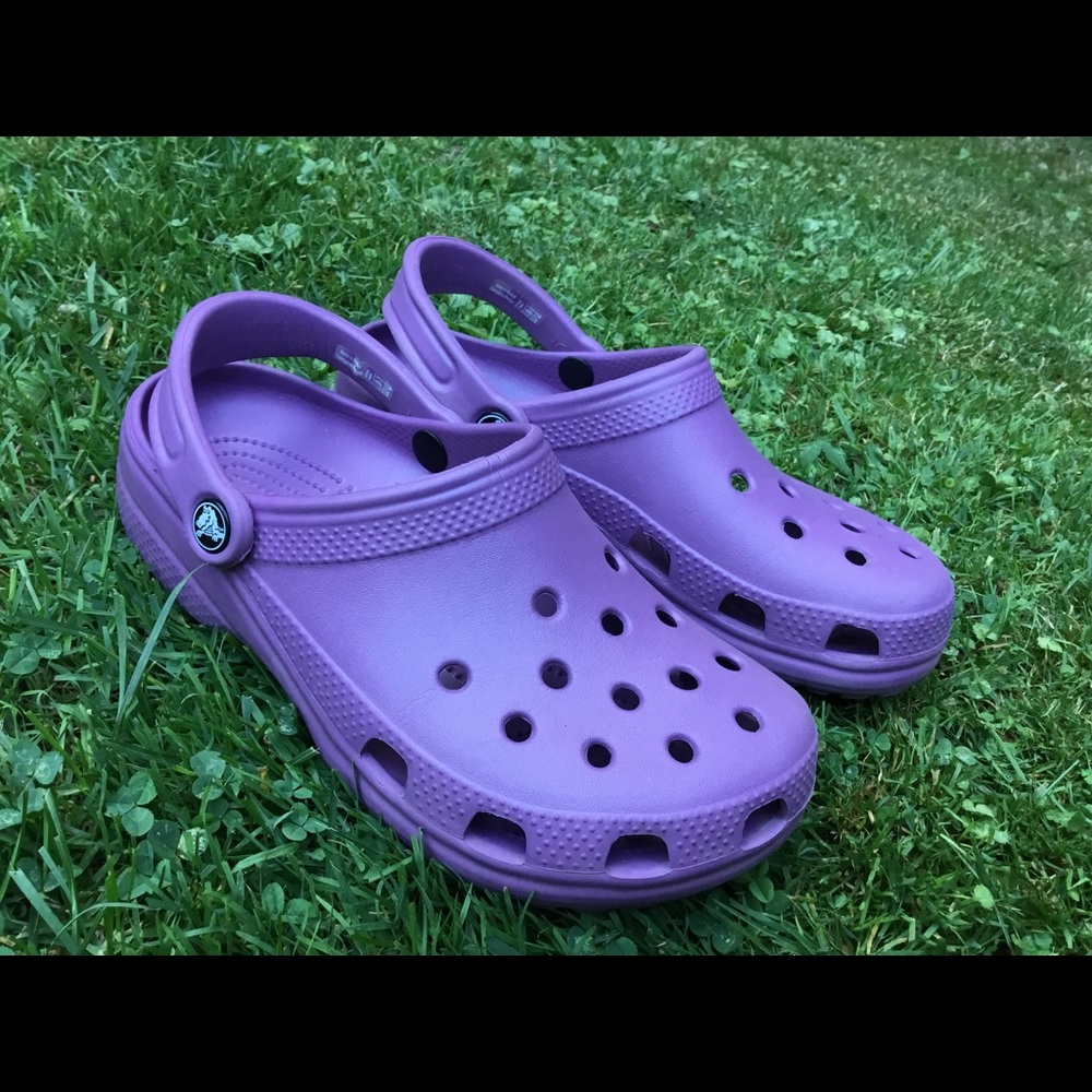 Purple Classic Crocs